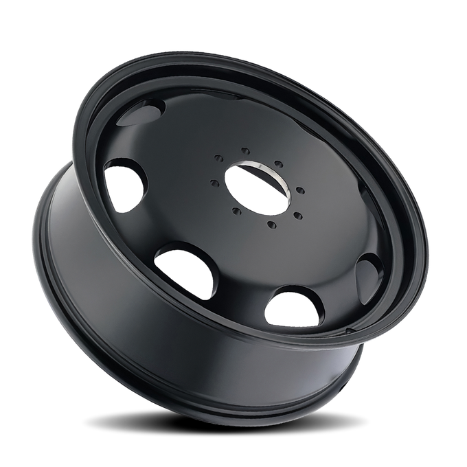 Summit 9110D Dually Matte Black Wheel <br> 17-10 Chevy Silverado 3500, 11-18 Ram 3500
