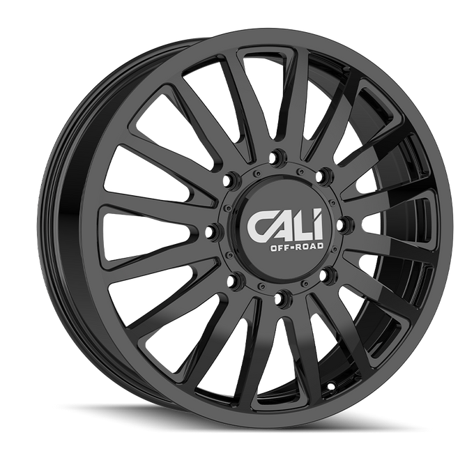 Summit 9110D Dually Gloss Black Wheel <br> 20x8.25 / 8x200 BP / 115mm Offset / 142mm Hub