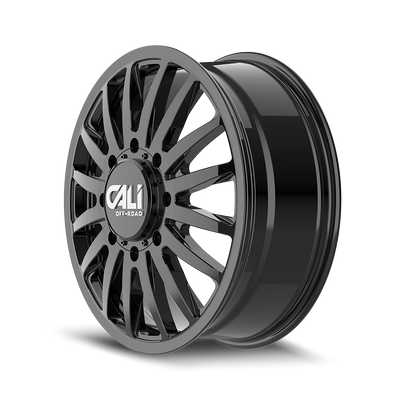 Summit 9110D Dually Gloss Black Wheel <br> 20x8.25 / 8x200 BP / 115mm Offset / 142mm Hub