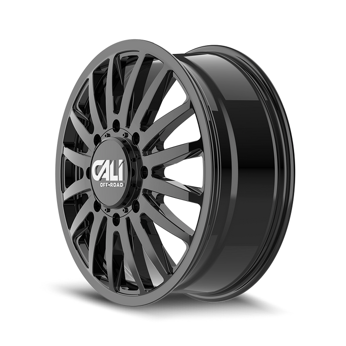 Summit 9110D Dually Gloss Black Wheel <br> 20x8.25 / 8x200 BP / 115mm Offset / 142mm Hub