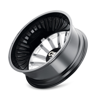 Summit 9110D Dually Gloss Black Wheel <br> 20x8.25 / 8x210 BP / -192mm OS / 154.2mm Hub
