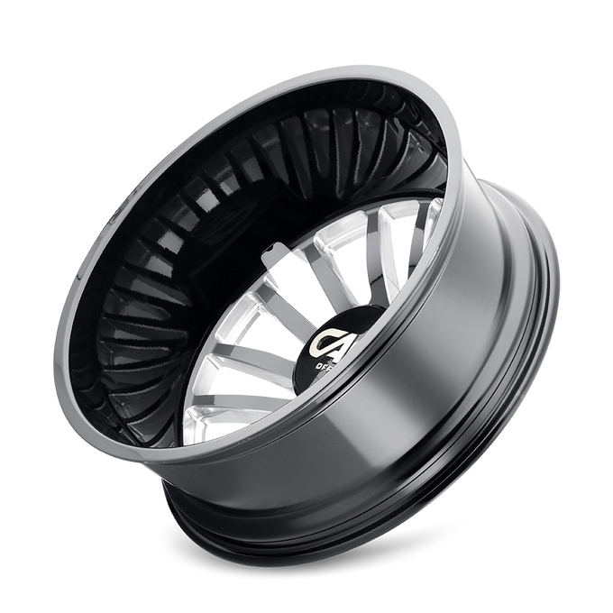 Summit 9110D Dually Gloss Black Wheel <br> 20x8.25 / 8x210 BP / -192mm OS / 154.2mm Hub