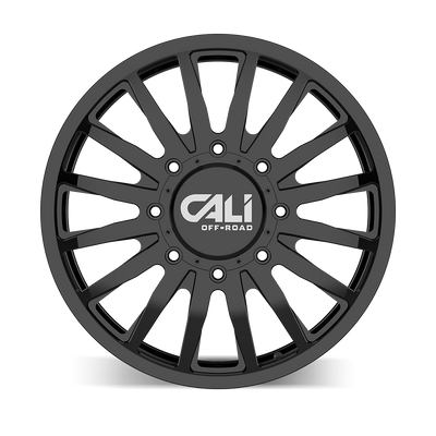 Summit 9110D Dually Gloss Black Wheel <br> 20x8.25 / 8x210 BP / 115mm Offset / 154.2mm Hub