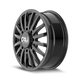 Summit 9110D Dually Gloss Black Wheel <br> 20x8.25 / 8x165.1 BP / 115mm Offset / 121.3mm Hub