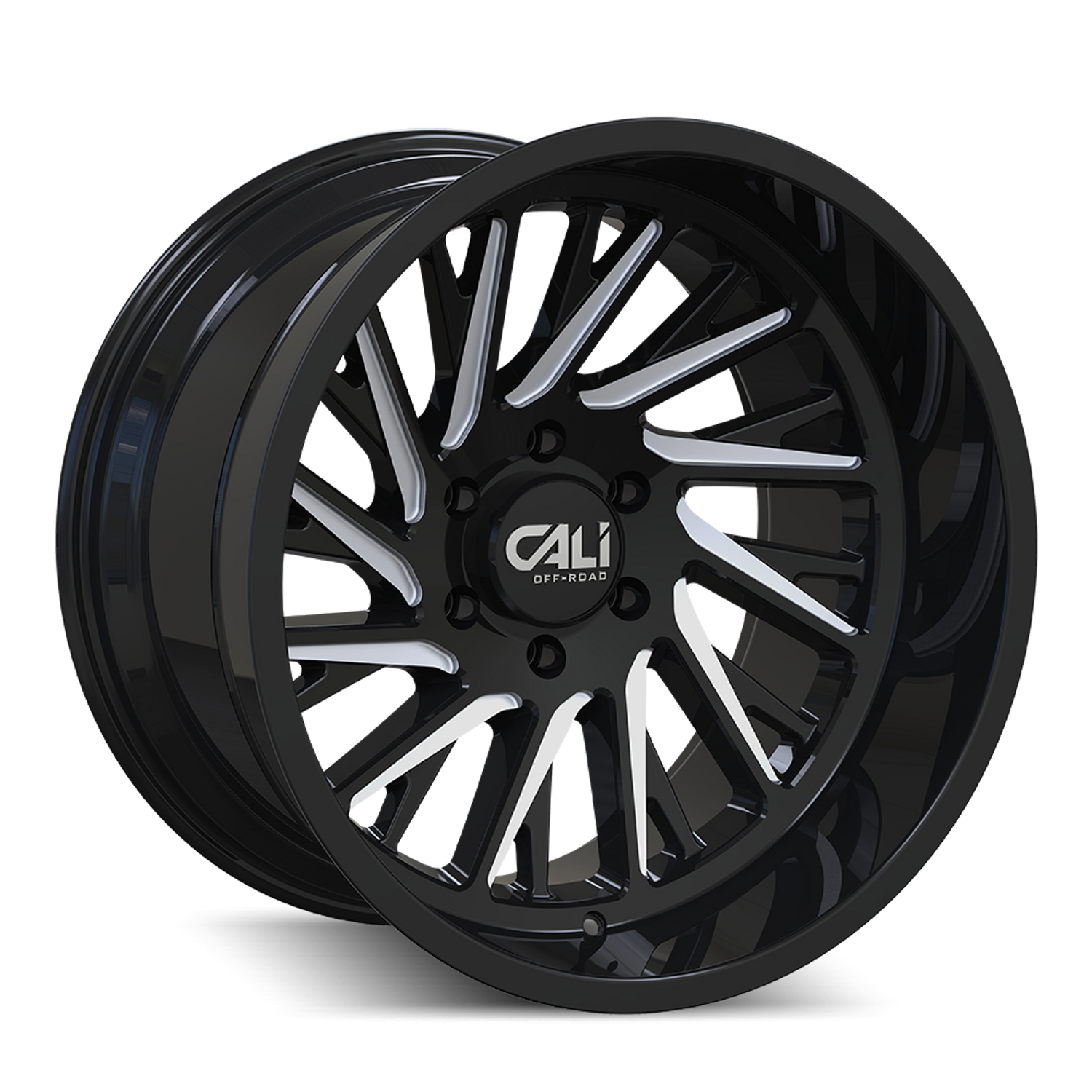 Purge 9114 Black Milled Wheel <br> 22x12 / 8x165.1 BP / -51mm Offset / 125.2mm Hub