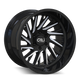 Purge 9114 Gloss Black Milled Wheel <br> 11-26 Chevy Silverado GMC Sierra 2500 3500 HD