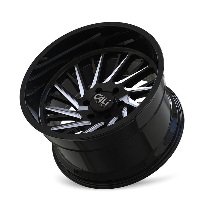 Purge 9114 Gloss Black Milled Wheel <br> 11-26 Chevy Silverado GMC Sierra 2500 3500 HD