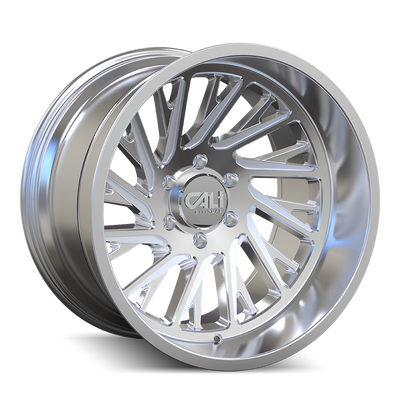 Purge 9114 Polished Wheel <br> 24x14 / 6x139.7 BP / -76mm Offset / 106mm Hub
