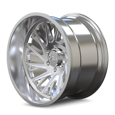 Purge 9114 Polished Wheel <br> 24x14 / 6x139.7 BP / -76mm Offset / 106mm Hub