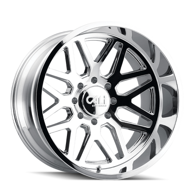 Invader 9115 Chrome Wheel <br> 22x12 / 6x139.7 BP / -51mm Offset / 106.1mm Hub