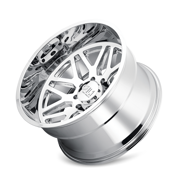 Invader 9115 Chrome Wheel <br> 24x14 / 6x135 BP / -76mm Offset / 87.1mm Hub