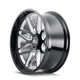 Invader 9115 Gloss Black Milled Wheel <br> 99-26 Ford F-250 F-350 Super Duty