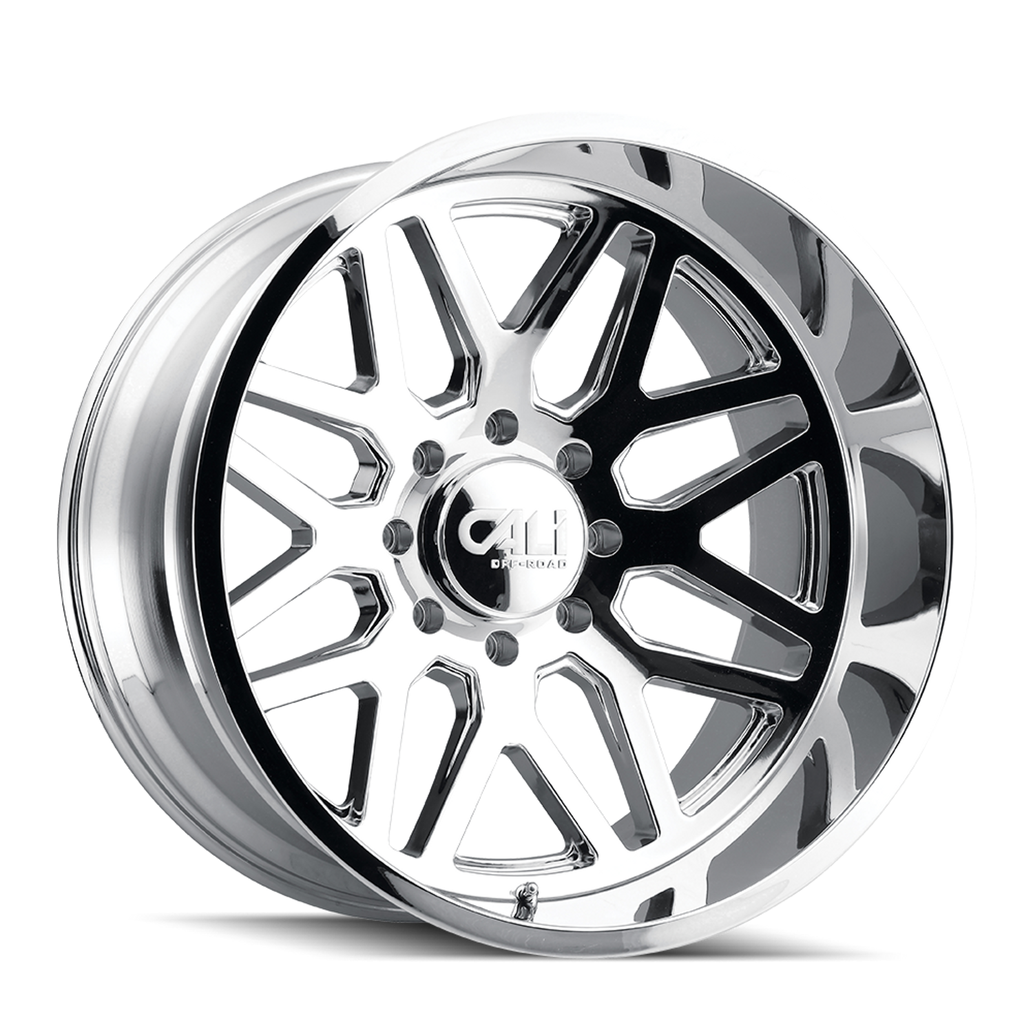 Invader 9115 Chrome Wheel <br> 28x12 / 6x135 BP / -44mm Offset / 87.1mm Hub