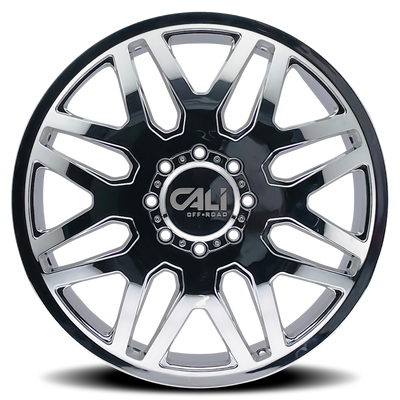 Invader 9115D Dually Chrome Wheel <br> 11-26 Chevy Silverado, 15-26 GMC Sierra 3500