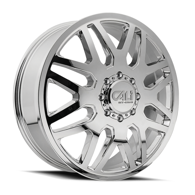 Invader 9115D Dually Chrome Wheel <br> 17-10 Chevy Silverado 3500, 11-18 Ram 3500