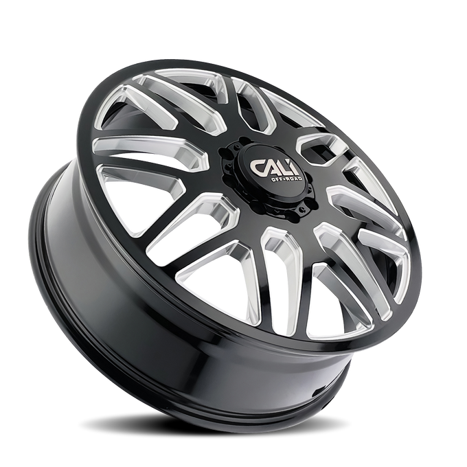 Invader 9115D Dually Gloss Black Wheel <br> 2017, 19-26 Ram 3500