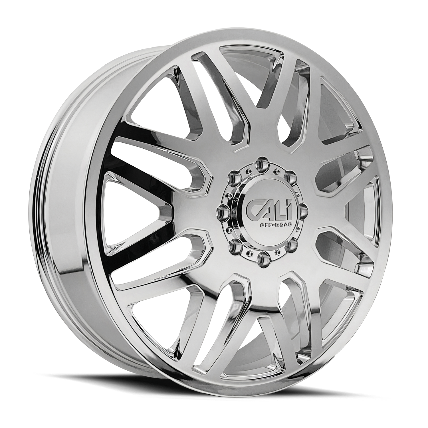Invader 9115D Dually Chrome Wheel <br> 11-26 Chevy Silverado, 15-26 GMC Sierra 3500