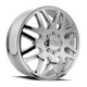 Invader 9115D Dually Chrome Wheel <br> 11-26 Chevy Silverado, 15-26 GMC Sierra 3500