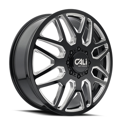 Invader 9115D Dually Gloss Black Wheel <br> 17-10 Chevy Silverado 3500, 11-18 Ram 3500