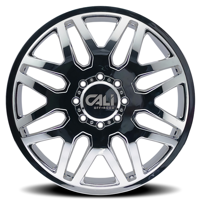 Invader 9115D Dually Chrome Wheel <br> 17-10 Chevy Silverado 3500, 11-18 Ram 3500