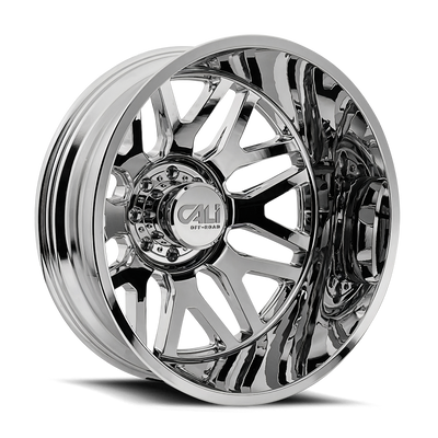 Invader 9115D Dually Chrome Wheel <br> 24x8.25 / 8x165.1 BP / -232mm Offset / 121.3mm Hub