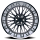 Vertex 9116 Chrome Wheel <br> 75-26 Chevy MGC C/R Suburban Jeep Wrangler JK