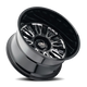 Vertex 9116 Gloss Black Milled Wheel <br> 26x14 / 6x135 BP / -76mm Offset / 87.1mm Hub