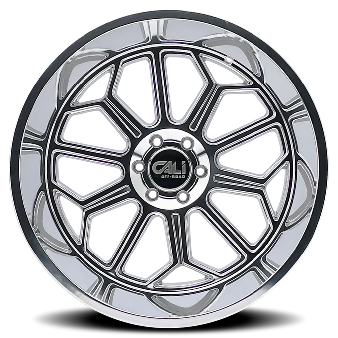 Auburn 9117Polished Wheel <br> 20x10 / 6x135 BP / -25mm Offset / 87.1mm Hub