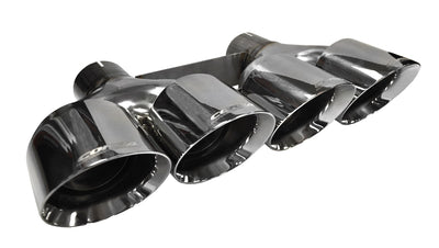 Quad 4.5in. Polished Pro-Series Tip Kit <br> 2014-2019 Chevrolet Corvette