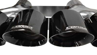 Quad 4.5in. Black PVD Pro-Series Tip Kit <br> 2014-2019 Chevrolet Corvette