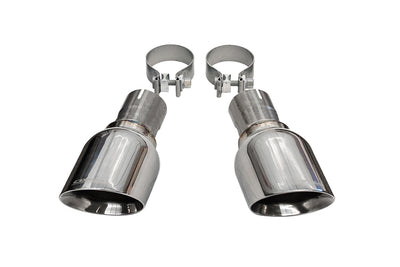 Pair of Single 4.5in. Polished Pro-Series Tips <br> 2011-2021 Jeep Grand Cherokee