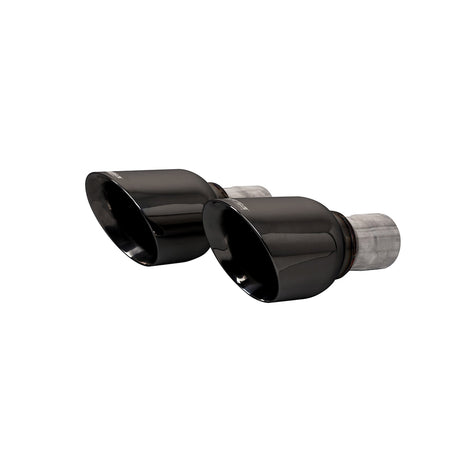 Pair of Single 4.5in. Black PVD Pro-Series Tips <br> 2011-2021 Jeep Grand Cherokee