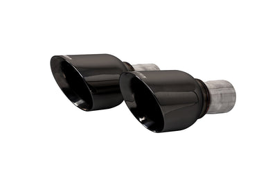 Pair of Single 4.5in. Black PVD Pro-Series Tips <br> 2011-2021 Jeep Grand Cherokee