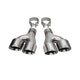 Twin 4.0in. Polished Pro-Series Tip Kit <br> 2012,2014-2021 Jeep Grand Cherokee