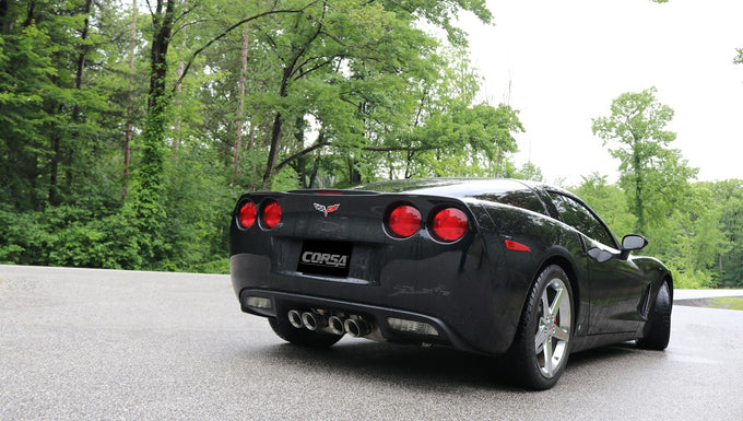 2.5in Axle-Back Dual Rear Exit w/ Single 3.5in Tips <br> 2009-2013 Chevrolet Corvette