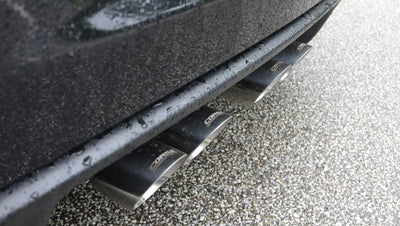 2.5in Axle-Back Dual Rear Exit w/ Single 3.5in Tips <br> 2009-2013 Chevrolet Corvette