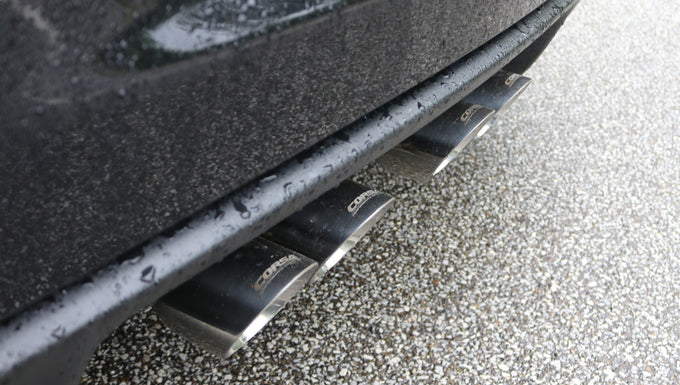 2.5in Axle-Back Dual Rear Exit w/ Single 3.5in Tips <br> 2009-2013 Chevrolet Corvette