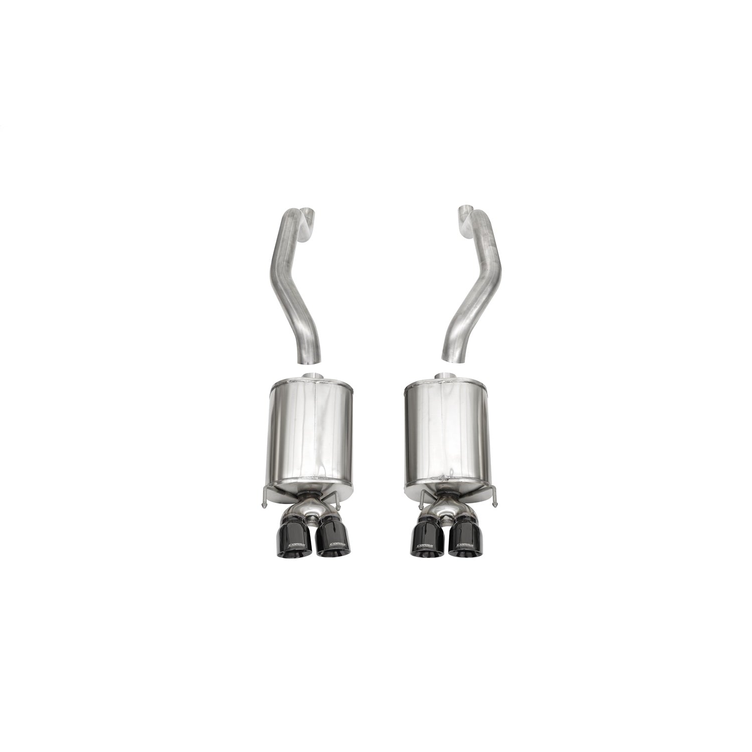 2.5in Axle-Back Dual Rear Exit with Turn Downs <br> 2009-2013 Chevrolet Corvette