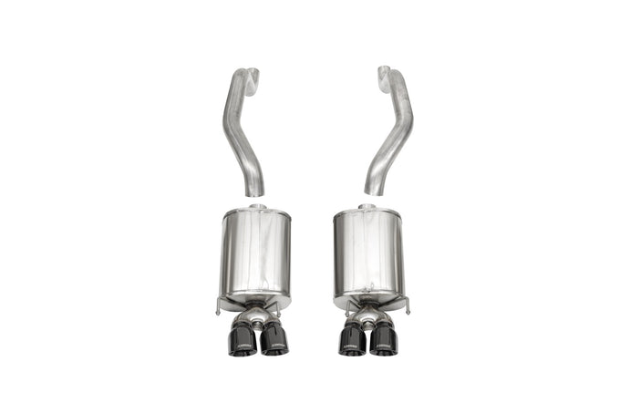 2.5in Axle-Back Dual Rear Exit with Turn Downs <br> 2009-2013 Chevrolet Corvette