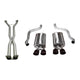 2.5in Cat-Back Dual Rear Exit with Twin 3.5in Tips <br> 2009-2013 Chevrolet Corvette