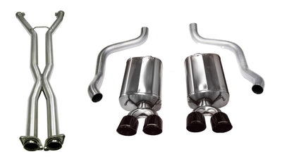 2.5in Cat-Back Dual Rear Exit with Twin 3.5in Tips <br> 2009-2013 Chevrolet Corvette