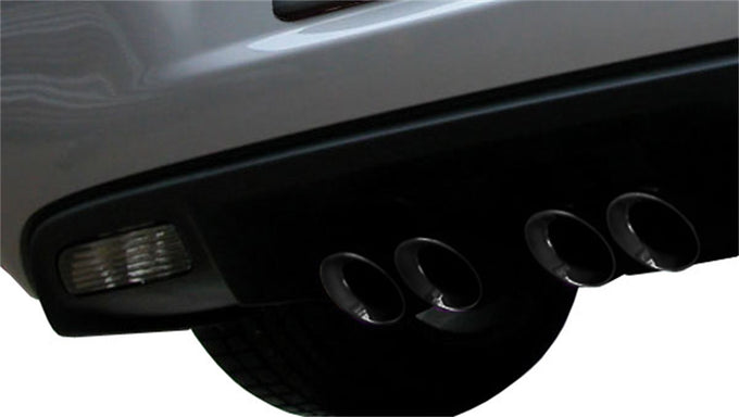 2.5in Cat-Back Dual Rear Exit with Twin 3.5in Tips <br> 2009-2013 Chevrolet Corvette