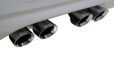 2.5in Cat-Back Dual Rear Exit with Twin 3.5in Tips <br> 1997-2004 Chevrolet Corvette