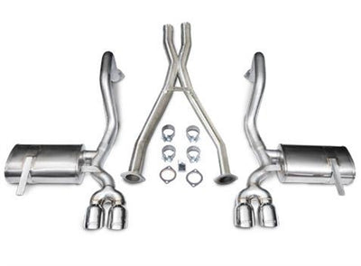 2.5in Cat-Back Dual Rear Exit w/ 3.5in Tips <br> 1997-2004 Chevrolet Corvette