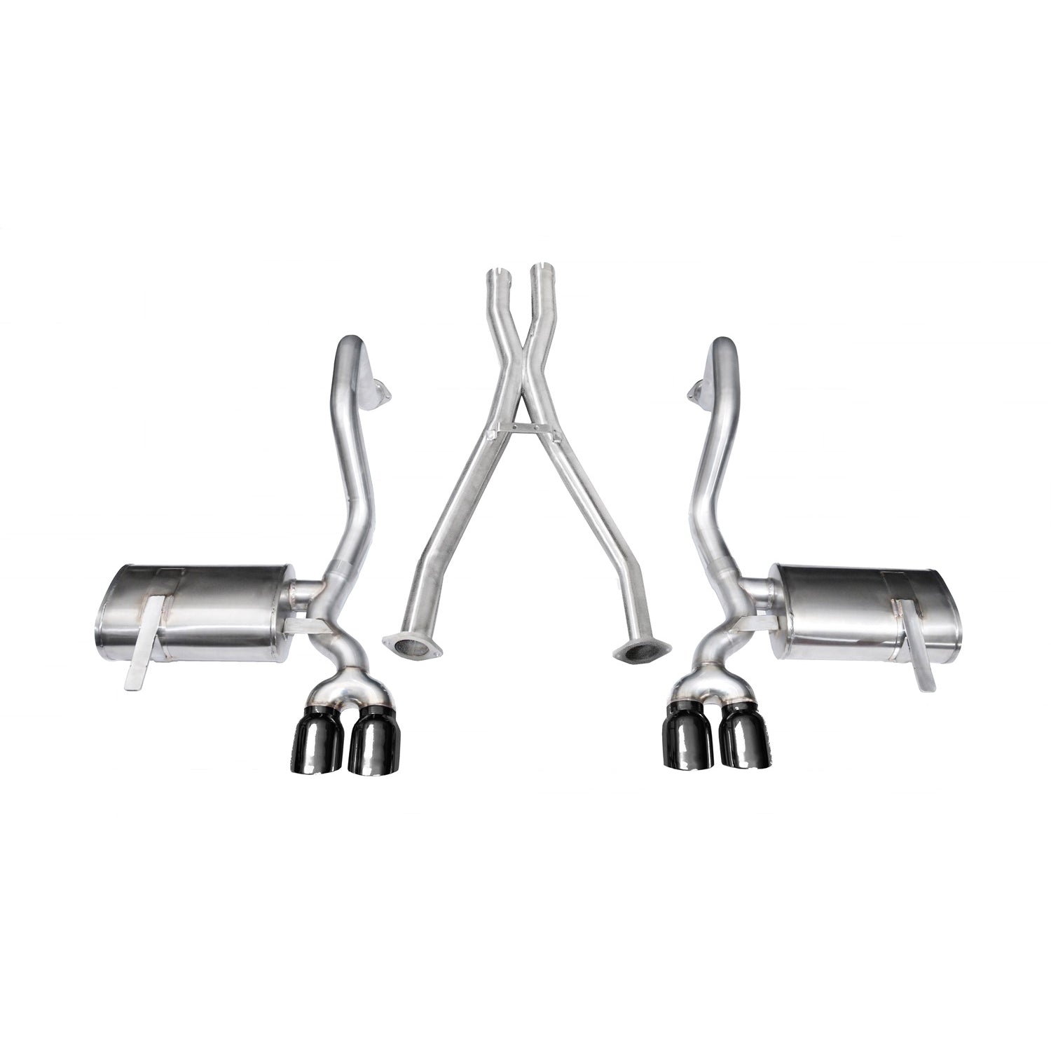 2.5in Cat-Back Dual Rear Exit w/ 3.5in Tips <br> 1997-2004 Chevrolet Corvette
