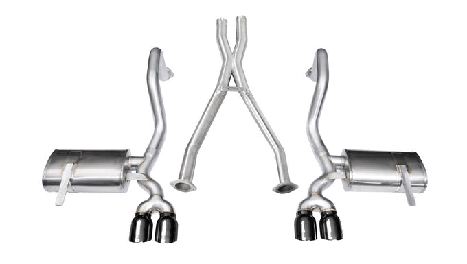 2.5in Cat-Back Dual Rear Exit w/ 3.5in Tips <br> 1997-2004 Chevrolet Corvette