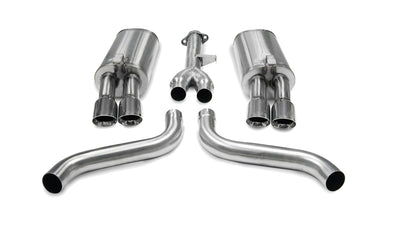2.5in Cat-Back Dual Rear Exit W/ 3.5in Tips <br> 1986-1991 Chevrolet Corvette