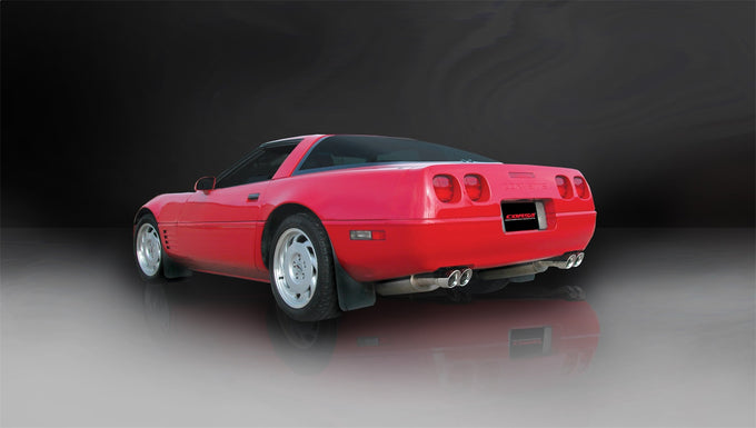 2.5in Cat-Back Dual Rear Exit W/ 3.5in Tips <br> 1986-1991 Chevrolet Corvette