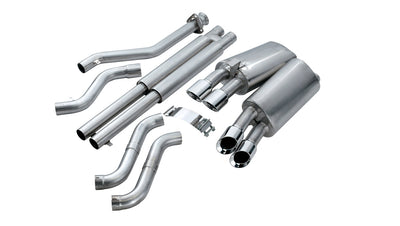 2.5in Cat-Back Dual Rear Exit w/ Twin 3.5in Tips <br> 1990-1995 Chevrolet Corvette