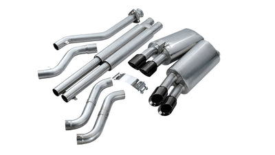 2.5in Cat-Back Dual Rear Exit with Twin 3.5in Tips <br> 1990-1995 Chevrolet Corvette